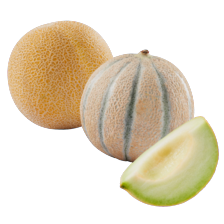 Galia- of cantaloupe meloen
